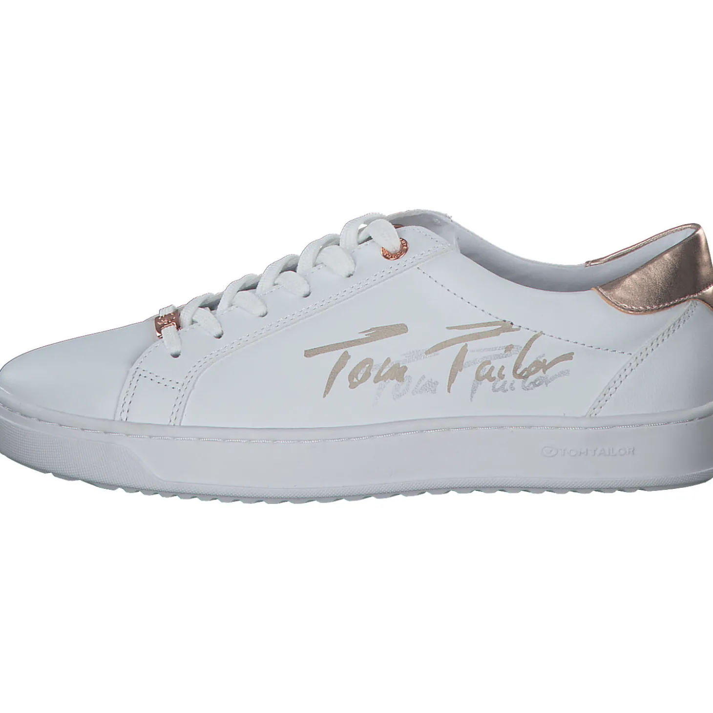 Tom Tailor 5394709, Schnürschuhe, Damen, weiss