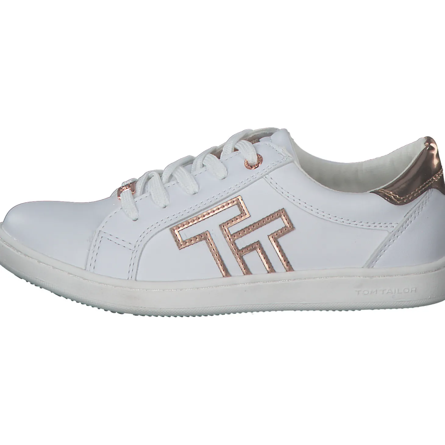 Tom Tailor 3272701, Sneakers Low, Damen, Weiß