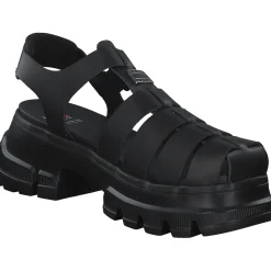 Tommy Hilfiger EN0EN02542, Keilsandaletten, Damen, Schwarz