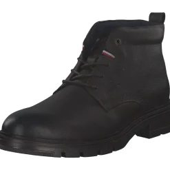 Tommy Hilfiger FM0FM03777, Schnürstiefeletten, Herren, Schwarz