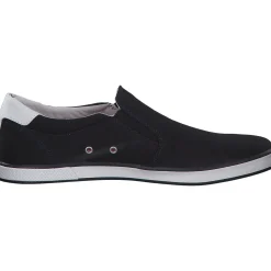 Tommy Hilfiger FM0FM00597, Slip-On-Sneaker, Herren, Blau (Midnight/Blau)