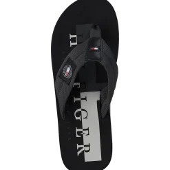 Tommy Hilfiger FM0FM03981, Zehentrenner, Herren, Schwarz