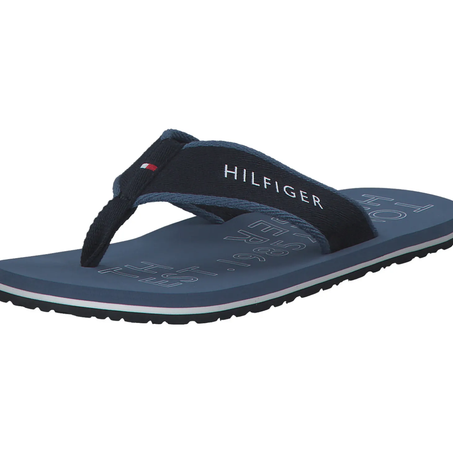 Tommy Hilfiger FM0FM04469, Zehentrenner, Herren, blue coast