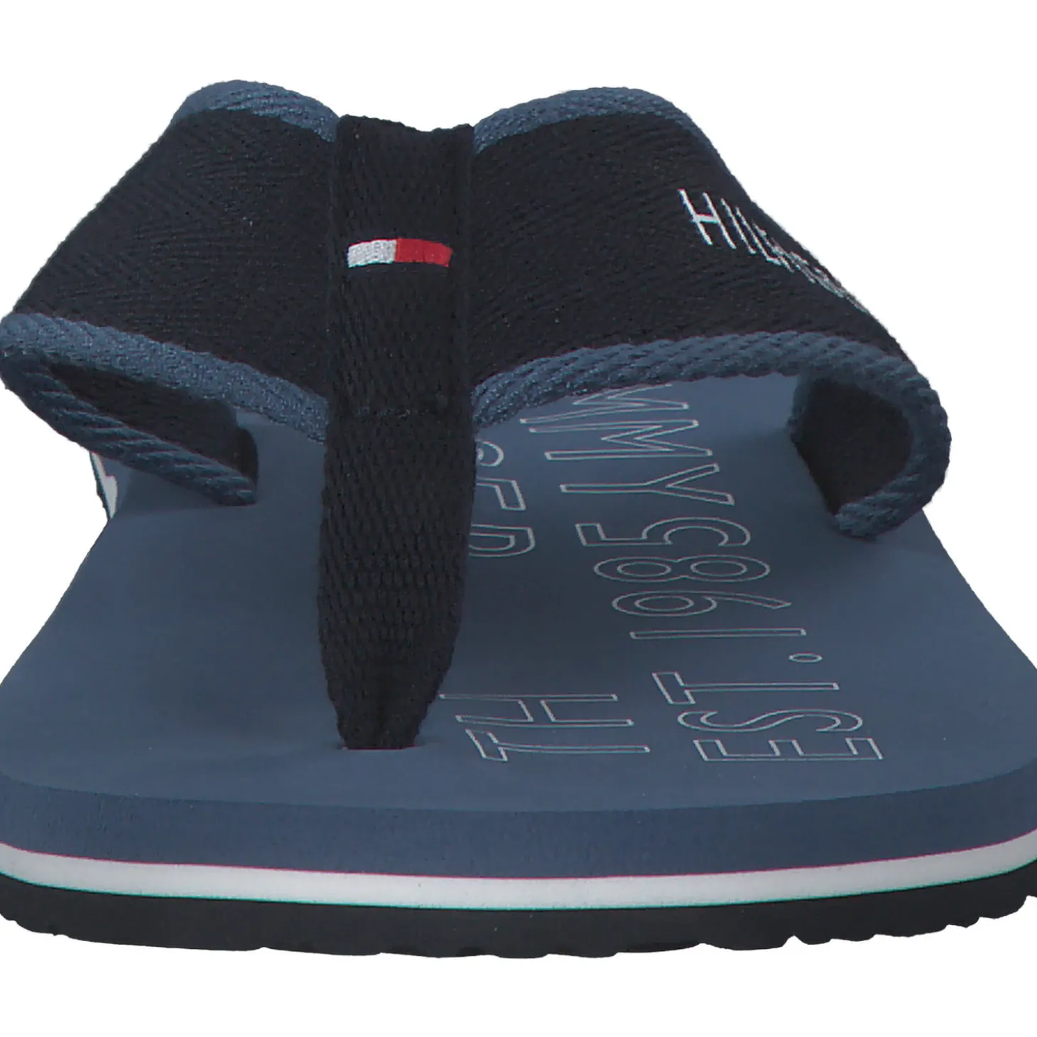 Tommy Hilfiger FM0FM04469, Zehentrenner, Herren, blue coast