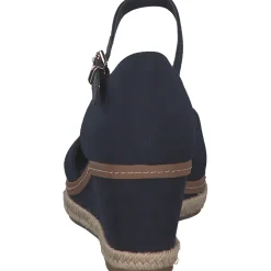 Tommy Hilfiger FW0FW04787, Keilpumps, Damen, space blue