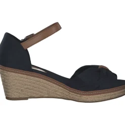 Tommy Hilfiger FW0FW00906, Keilsandaletten, Damen, midnight