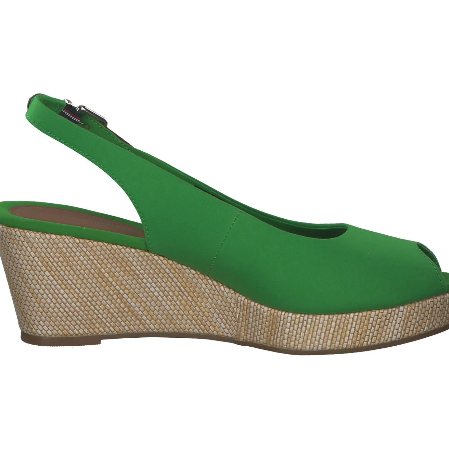 Tommy Hilfiger FW0FW04788, Keilsandaletten, Damen, Grün