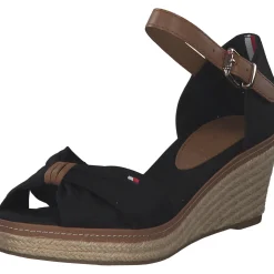 Tommy Hilfiger FW0FW00906, Keilsandaletten, Damen, Schwarz