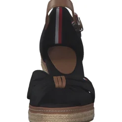 Tommy Hilfiger FW0FW00906, Keilsandaletten, Damen, Schwarz