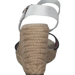 Tommy Hilfiger FW0FW05590, Keilsandaletten, Damen, Weiß