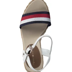 Tommy Hilfiger FW0FW05590, Keilsandaletten, Damen, Weiß