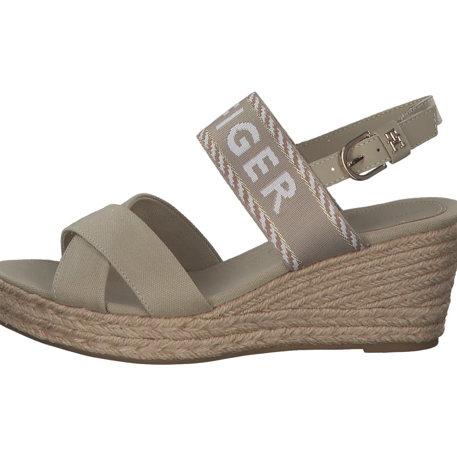 Tommy Hilfiger FW0FW07091, Sandaletten, Damen, sandal wood