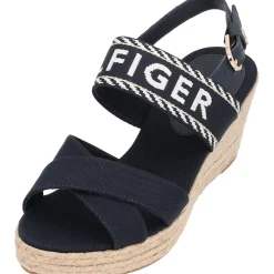 Tommy Hilfiger FW0FW07091, Sandaletten, Damen, space blue