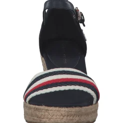 Tommy Hilfiger FW0FW07078, Sandaletten, Damen, space blue