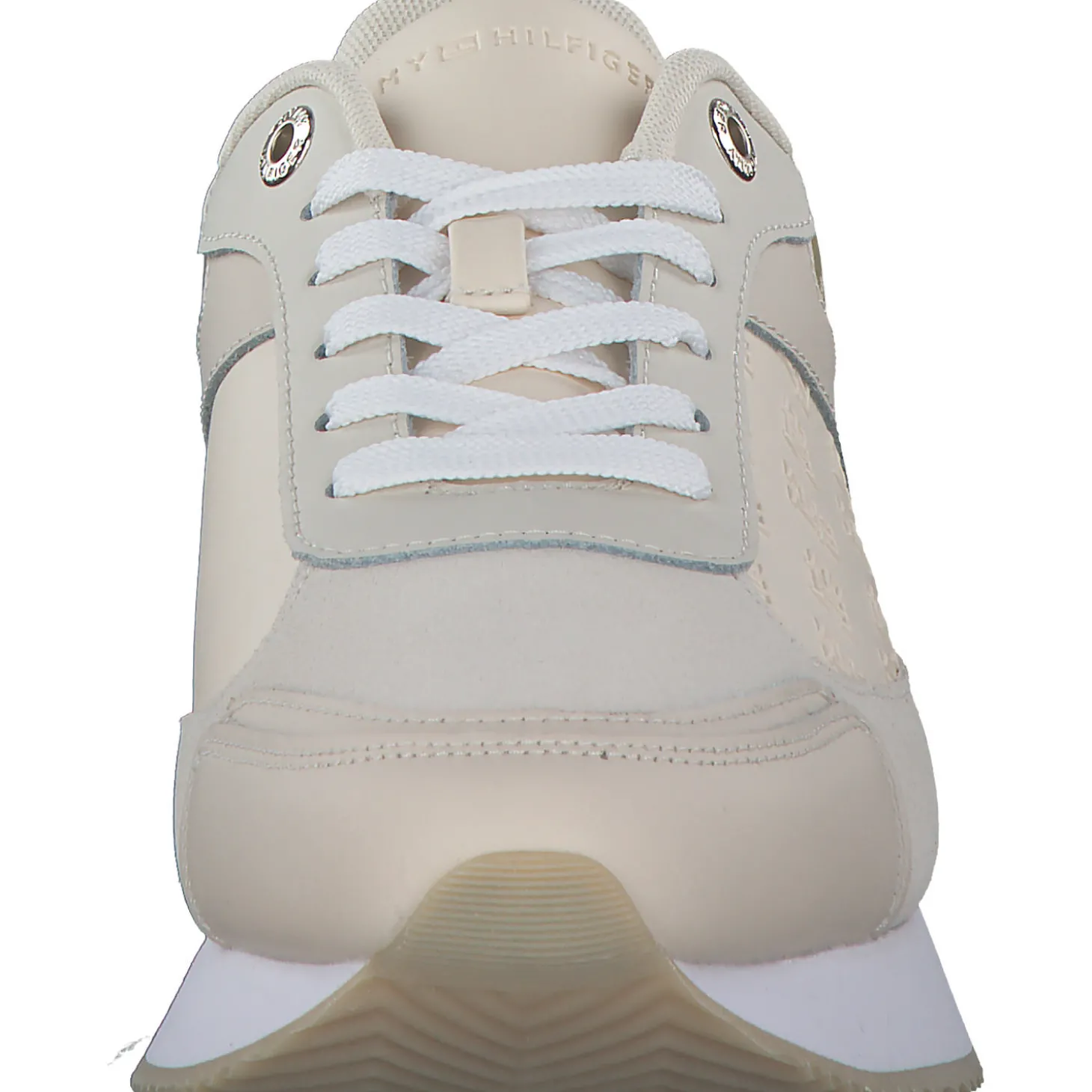 Tommy Hilfiger FW0FW07384, Schnürschuhe, Damen, Beige