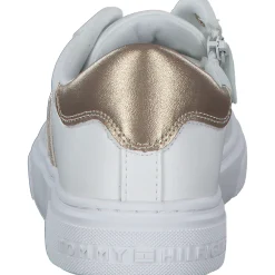 Tommy Hilfiger T3A9-32703, Schnürschuhe, Kinder, bianco/platino