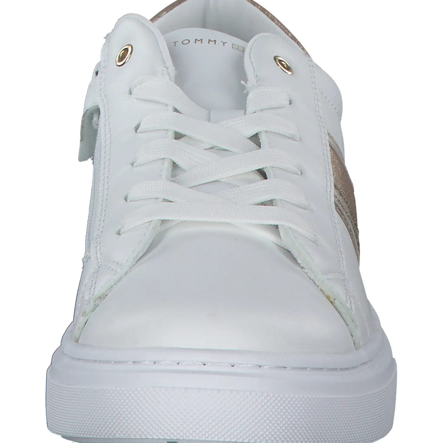 Tommy Hilfiger T3A9-32703, Schnürschuhe, Kinder, bianco/platino
