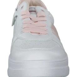 Tommy Hilfiger T3A9-32723, Schnürschuhe, Kinder, bianco/rosa/beige