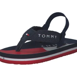 Tommy Hilfiger T1B2-30746, Badelatschen, Kinder, Blau
