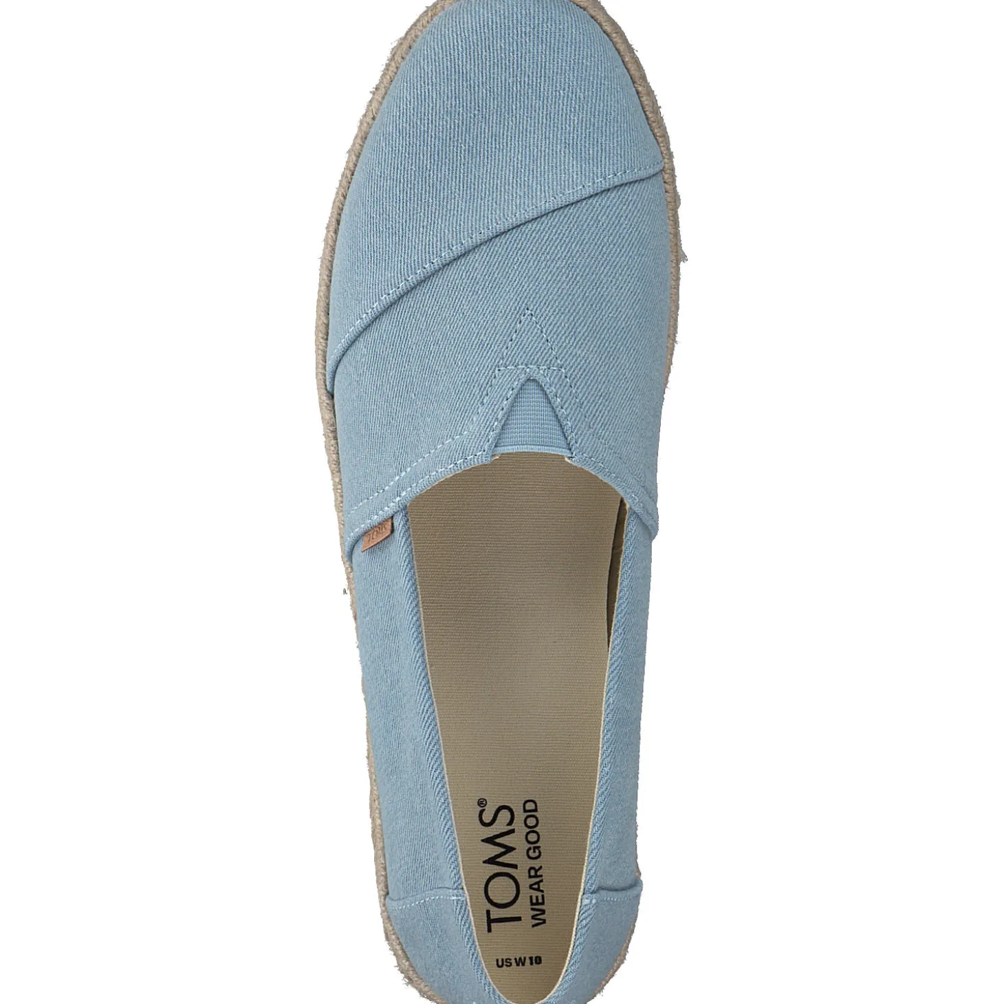 Toms Alpargata Rope 2.0 10020704, Slipper, Damen, Hellblau