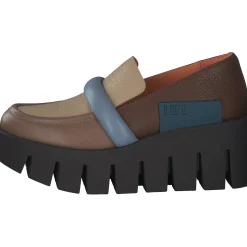 Unisa Grip Loafer Mid, Slipper, Damen, Braun