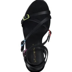 Unisa Sia Strappy, Sandaletten, Damen, black