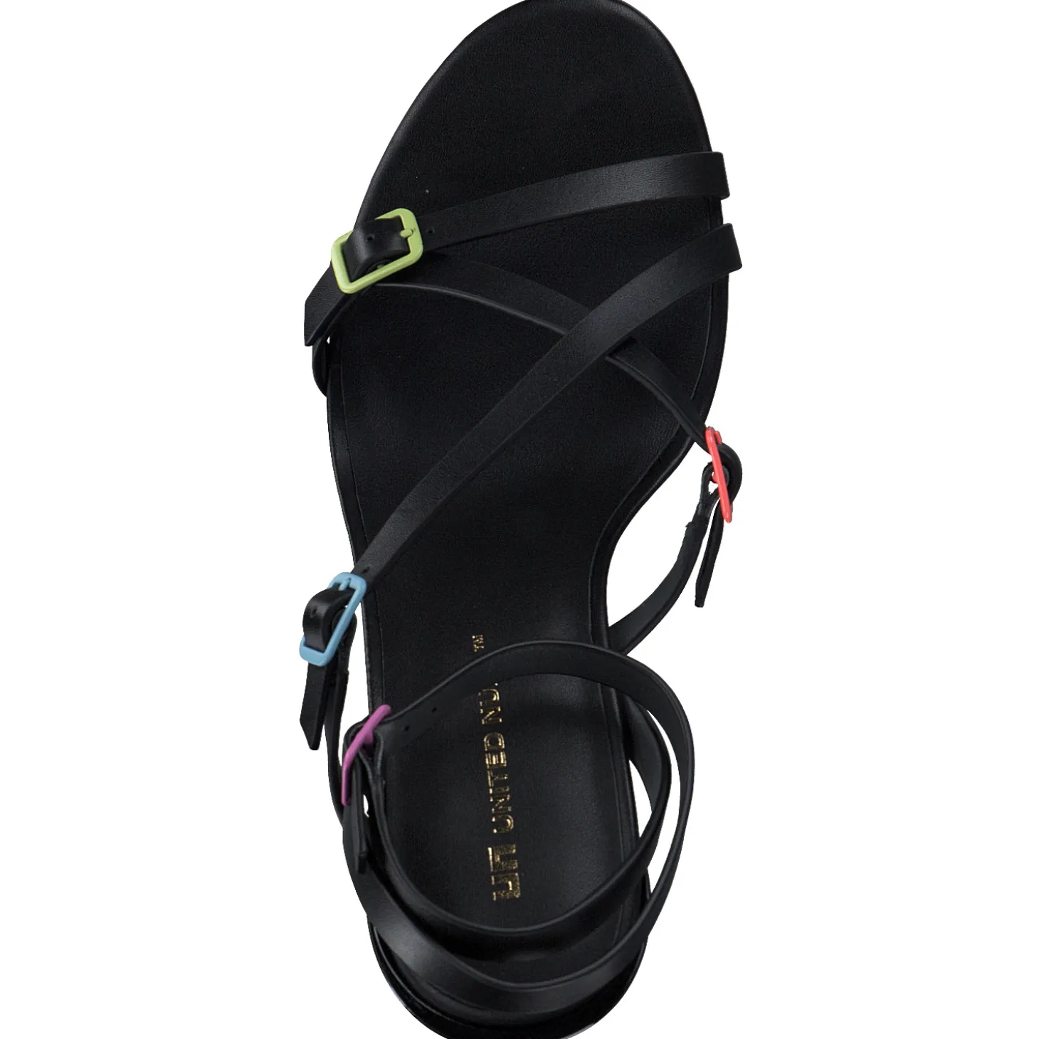 Unisa Sia Strappy, Sandaletten, Damen, black