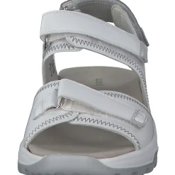 Waldläufer Flora 791002, Klassische Sandalen, Damen, Weiß