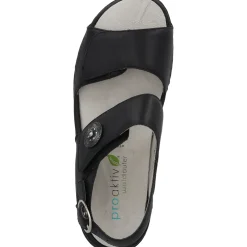 Waldläufer Gunna 204001, Sandaletten, Damen, schwarz