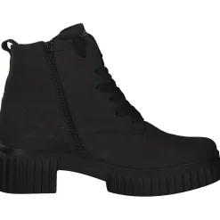 Waldläufer Nala 789802, Schnürstiefeletten, Damen, Grau (Schiefer)