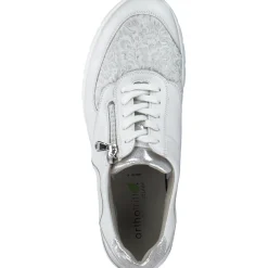 Waldläufer Ramona 626K02, Schnürschuhe, Damen, WEISS WEISS SILBER