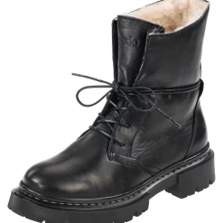 Palado Kasos Block, Schnürstiefeletten, Damen, Schwarz