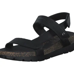 Panama Jack Selma B, Keilsandaletten, Damen, Schwarz