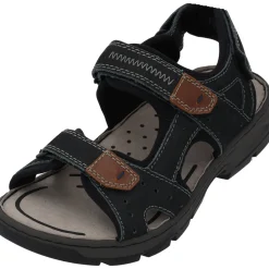 Rieker 26158, Sandaletten, Herren, Blau