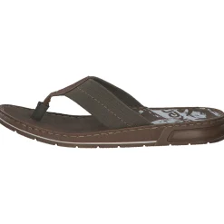 Rieker 21280, Zehentrenner, Herren, Olive