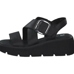 Rieker Evolution W1550, Plateau-Sandaletten, Damen, Schwarz