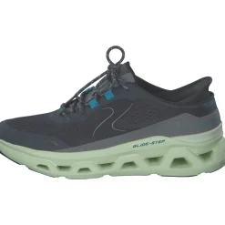 Skechers 232921, Slipper, Herren, Charcoal Hotmelt/Mesh/Lime Tri