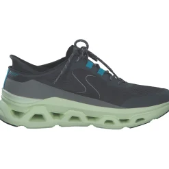 Skechers 232921, Slipper, Herren, Charcoal Hotmelt/Mesh/Lime Tri