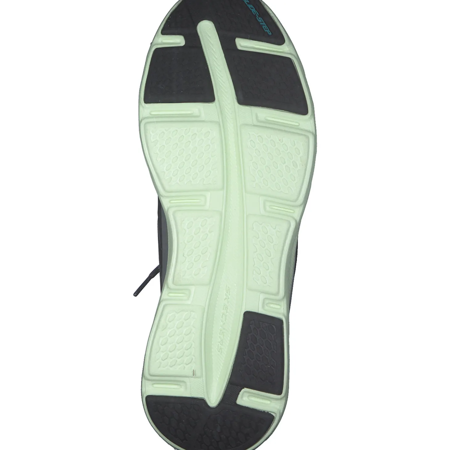 Skechers 232921, Slipper, Herren, Charcoal Hotmelt/Mesh/Lime Tri