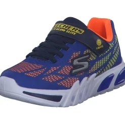 Skechers 400137L, Sneakers Low, Kinder, roal/orange/yellow