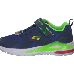 Skechers 401660L, Sneakers Low, Kinder, navy/lime/red