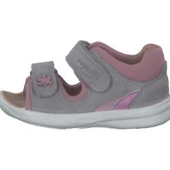 Superfit POLLY 00096, Sandaletten, Kinder, HELLGRAU/ROSA