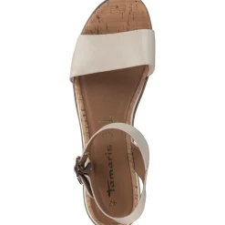 Tamaris 28222, Klassische Sandalen, Damen, Beige